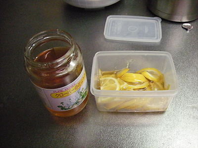 レモンのはちみつ漬け